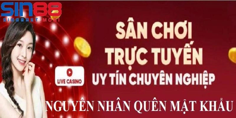 Khôi phục mật khẩu vì nguyên nhân chủ quan