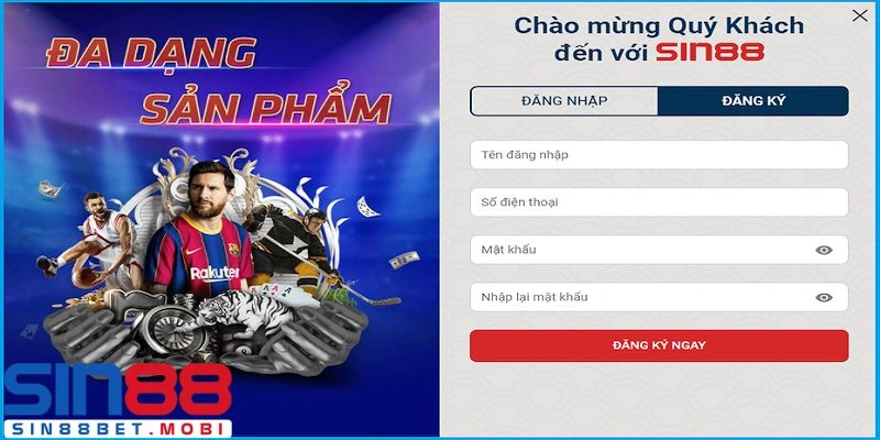 Trước khi bắt đầu đăng ký Sin88 bạn cần chuẩn bị gì?